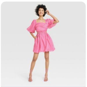 WORN ONCE: Pink dress